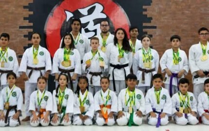 O Brasil mundial de karate